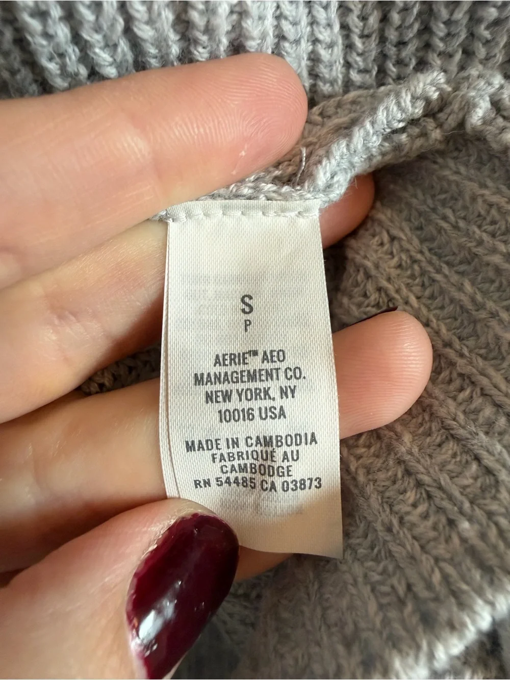 Light Gray Ribbed Henley Pullover